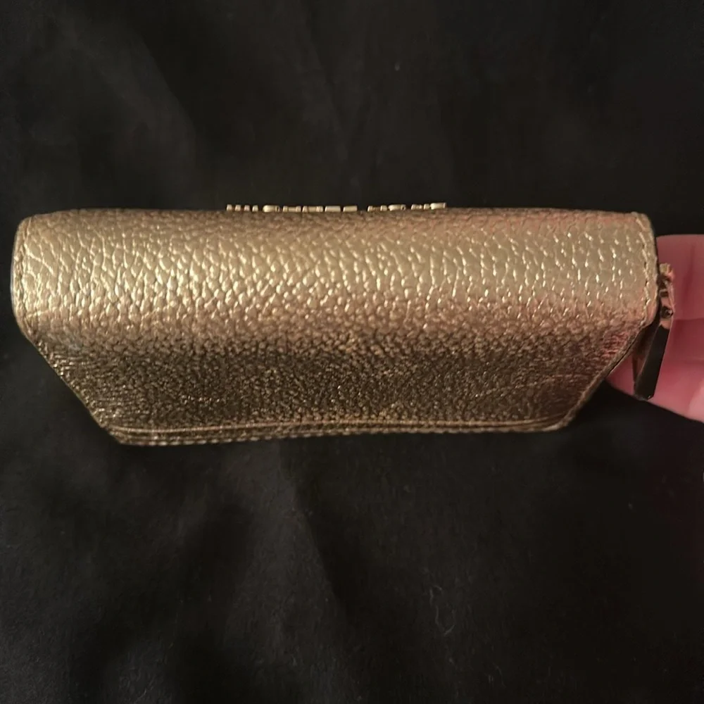 Michael Kors Metallic Gold Wallet - Picture 3 of 6